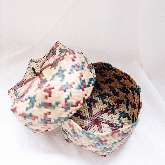 The Artisanal Bamboo Duo-Tone Storage Box