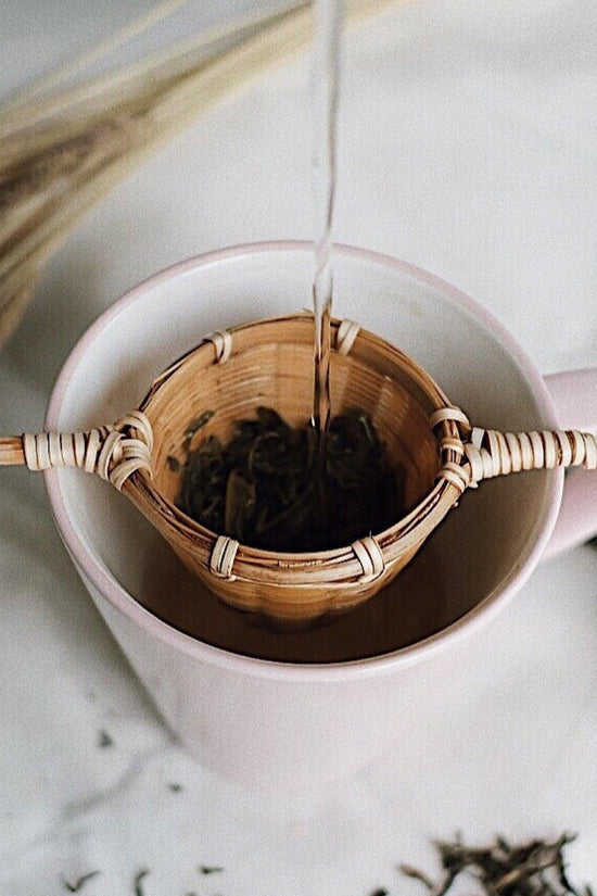 The Artisanal Bamboo Tea Strainer