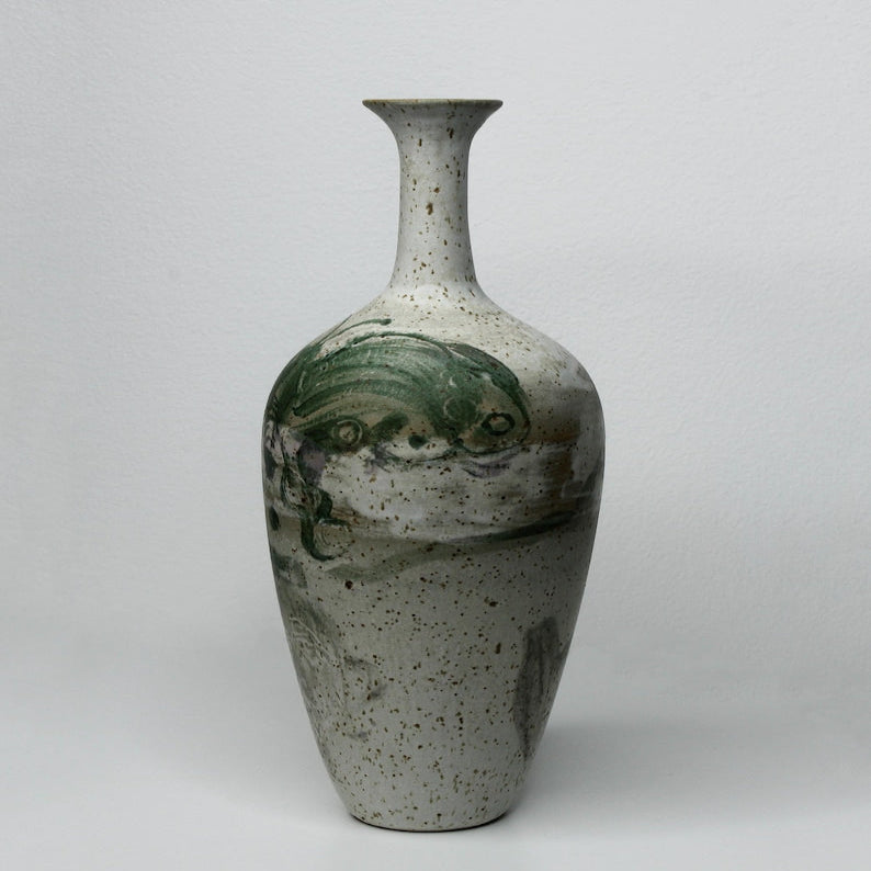 The Artisanal Hand-Painted Enamel Ceramic Vase