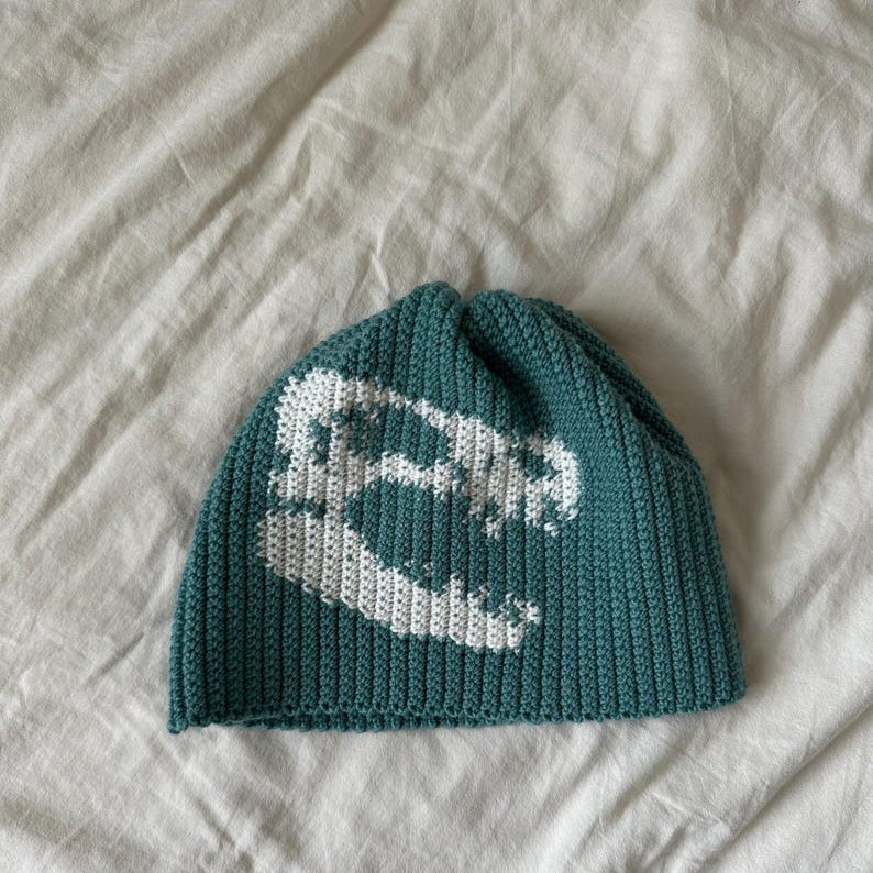 The Prehistoric T-Rex Knit Beanie